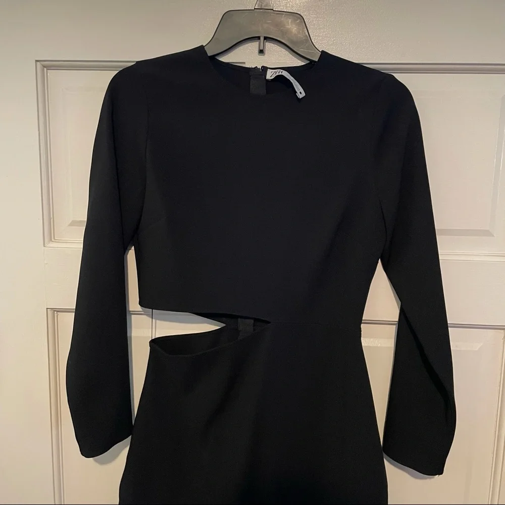 Zara black cut out maxi dress - Picture 9 of 13